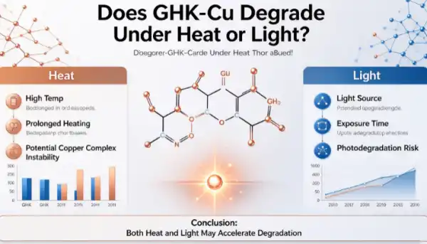Does GHK-Cu Degrade Under Heat or Light Does GHK-Cu Degrade Under Heat or Light