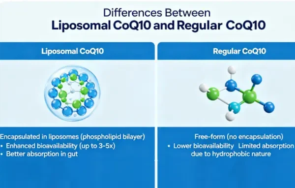 What Are The Differences Between Liposomal CoQ10 And Regular CoQ10?