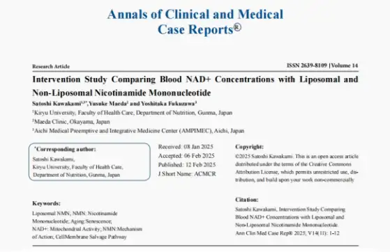 A Research About Liposomal NMN