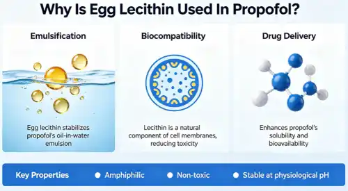 Why Is Egg Lecithin Used In Propofol?