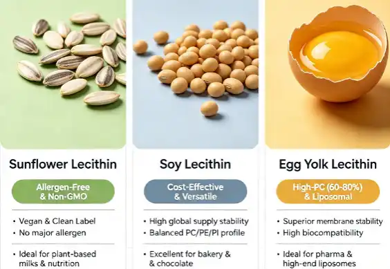 Plant-Based Lecithin Vs Animal-Derived Lecithin: Choosing The Right Ingredien...